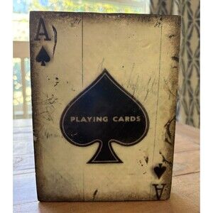 Sid Dickens Ace of Spades T-208 Memory Tile Block Used